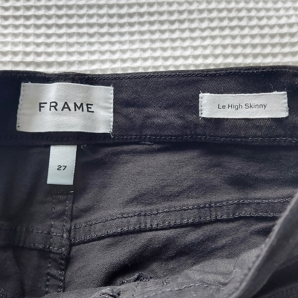 FRAME DENIM Le High Skinny Stretchy High-Rise Comfy Jeans Size 27 - Picture 8 of 14